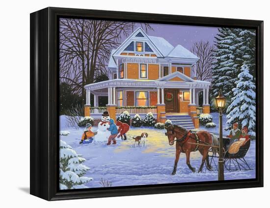 Winter Memories-William Vanderdasson-Framed Premier Image Canvas