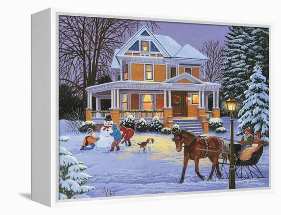 Winter Memories-William Vanderdasson-Framed Premier Image Canvas