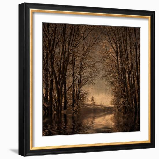 Winter Memory 2-Philippe Sainte-Laudy-Framed Photographic Print