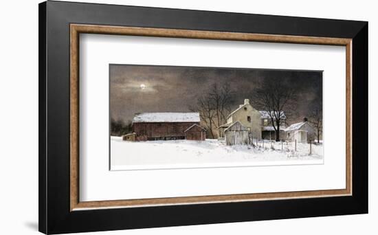 Winter Moon-Ray Hendershot-Framed Art Print