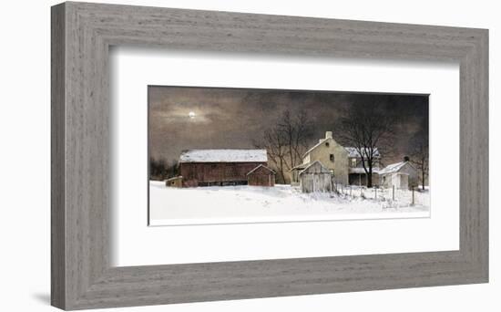 Winter Moon-Ray Hendershot-Framed Art Print