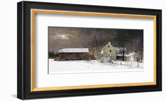 Winter Moon-Ray Hendershot-Framed Art Print