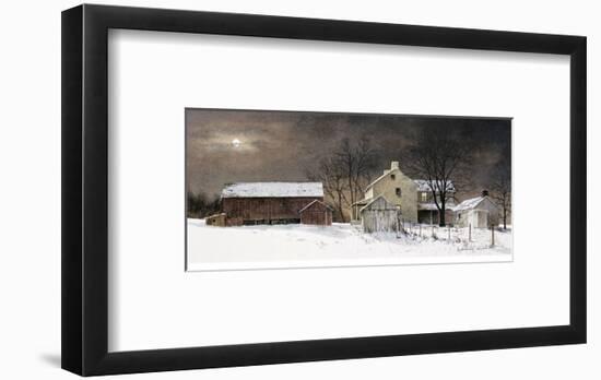 Winter Moon-Ray Hendershot-Framed Art Print