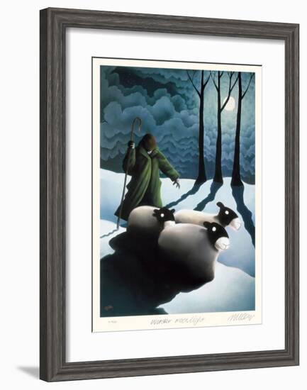Winter Moonlight-Mackenzie Thorpe-Framed Collectable Print