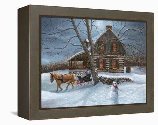 Winter Moonlight-Kevin Dodds-Framed Premier Image Canvas