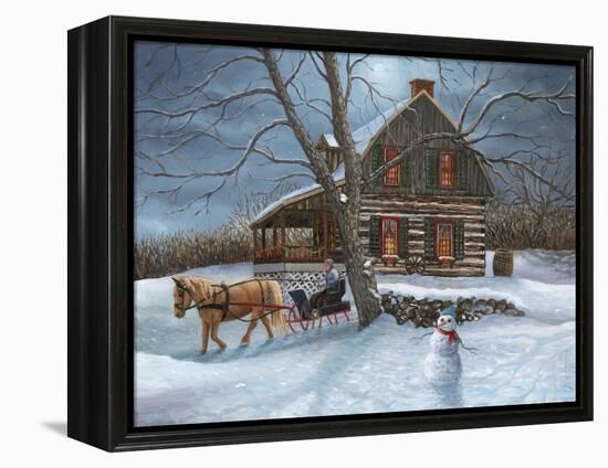 Winter Moonlight-Kevin Dodds-Framed Premier Image Canvas