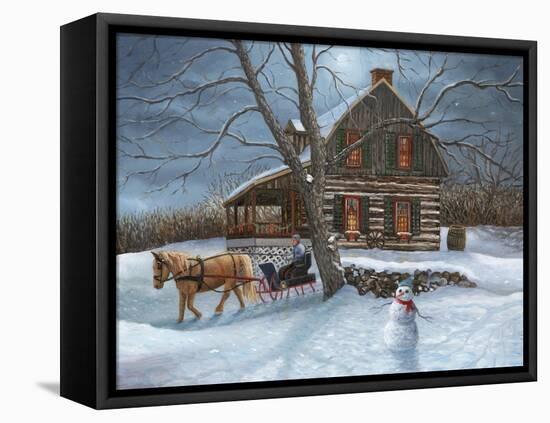 Winter Moonlight-Kevin Dodds-Framed Premier Image Canvas