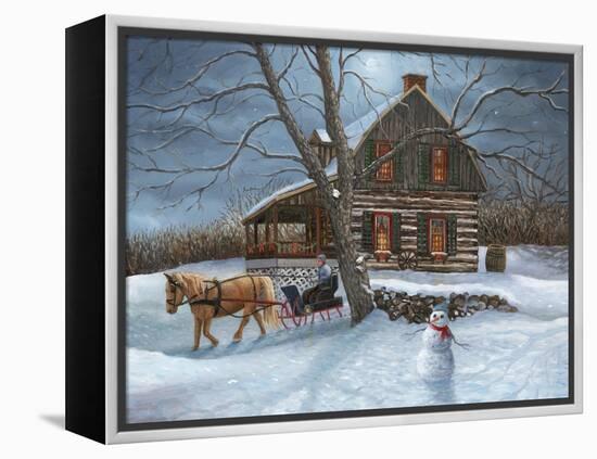 Winter Moonlight-Kevin Dodds-Framed Premier Image Canvas