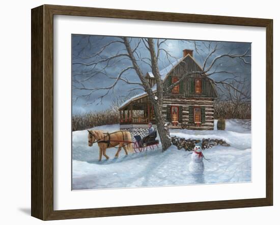 Winter Moonlight-Kevin Dodds-Framed Giclee Print