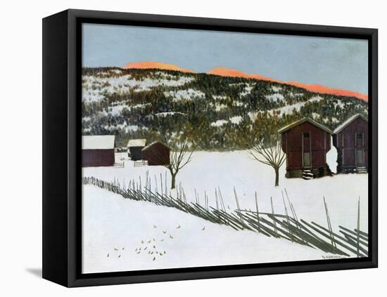 Winter Morning, 1898-Theodor Severin Kittelsen-Framed Premier Image Canvas