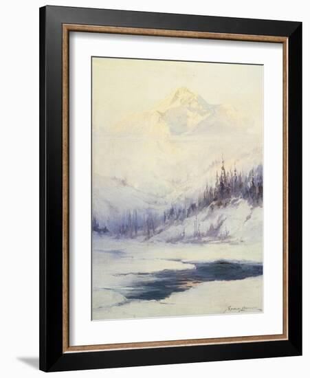 Winter Morning, Mount Mckinley, Alaska-Sidney Laurence-Framed Giclee Print