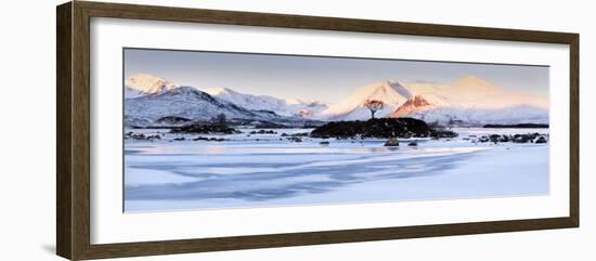 Winter Morning on Lochan Na H-Achlaise, Glencoe, Scotland, UK-Nadia Isakova-Framed Photographic Print