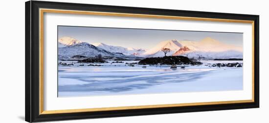 Winter Morning on Lochan Na H-Achlaise, Glencoe, Scotland, UK-Nadia Isakova-Framed Photographic Print