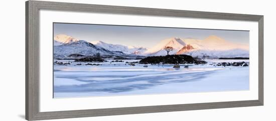 Winter Morning on Lochan Na H-Achlaise, Glencoe, Scotland, UK-Nadia Isakova-Framed Photographic Print