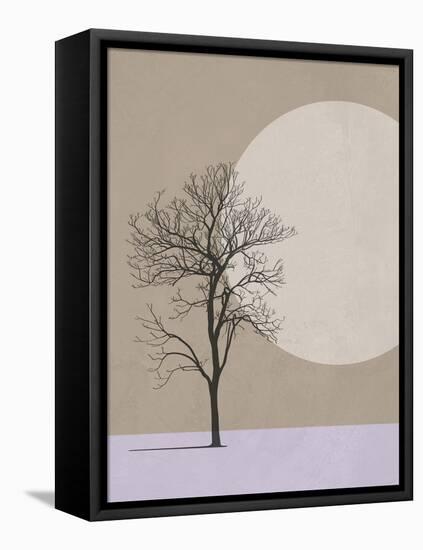 Winter Morning Tree-Jasmine Woods-Framed Stretched Canvas