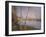 Winter Morning - Veneux. Matin D'Hiver - Veneux, 1878-Alfred Sisley-Framed Giclee Print