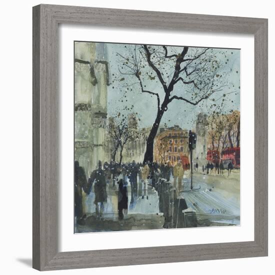 Winter Morning - Whitehall, London-Susan Brown-Framed Giclee Print