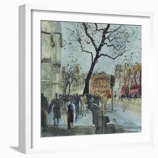 Winter Morning - Whitehall, London-Susan Brown-Framed Giclee Print