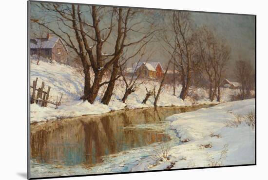 Winter Morning-Walter Launt Palmer-Mounted Giclee Print
