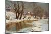 Winter Morning-Walter Launt Palmer-Mounted Giclee Print