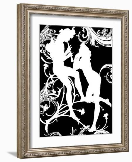 Winter Muse-Ricki Mountain-Framed Art Print