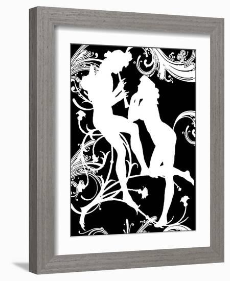 Winter Muse-Ricki Mountain-Framed Art Print