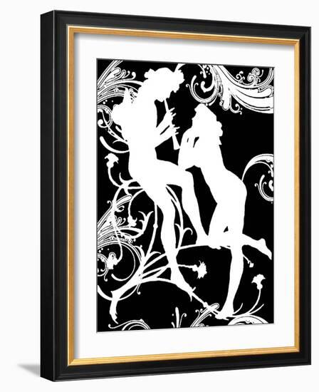 Winter Muse-Ricki Mountain-Framed Art Print