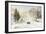 Winter on Ravensdale Road, Hastings-On-Hudson, 1890-Jasper Francis Cropsey-Framed Giclee Print