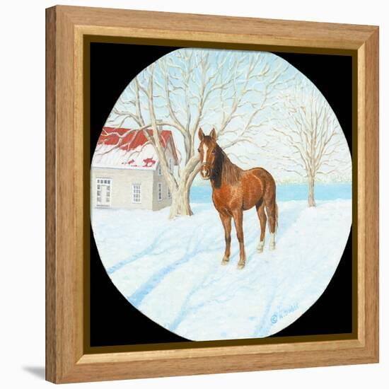 Winter on the Farm-Kevin Dodds-Framed Premier Image Canvas