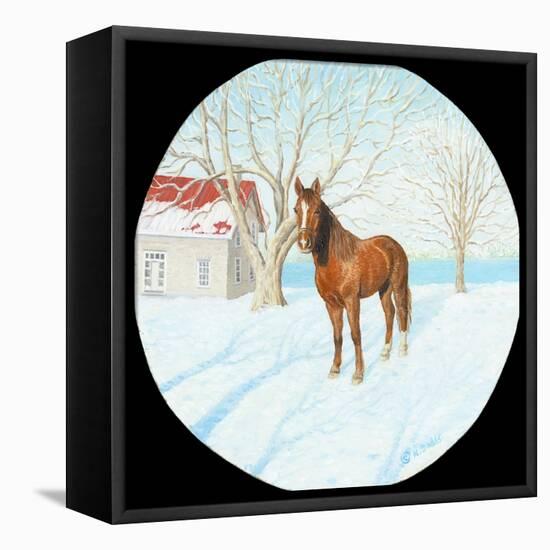 Winter on the Farm-Kevin Dodds-Framed Premier Image Canvas