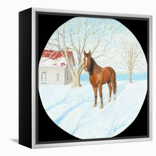 Winter on the Farm-Kevin Dodds-Framed Premier Image Canvas