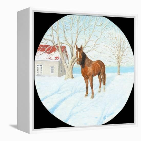 Winter on the Farm-Kevin Dodds-Framed Premier Image Canvas