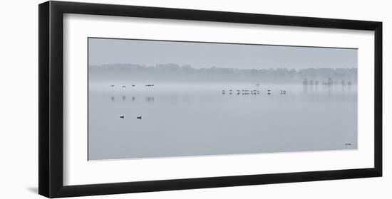 Winter on the Lake-Eve Turek-Framed Art Print