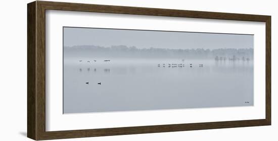 Winter on the Lake-Eve Turek-Framed Art Print