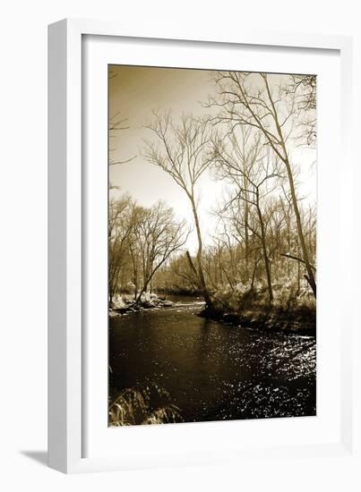 Winter on the Neuse River-Alan Hausenflock-Framed Photographic Print