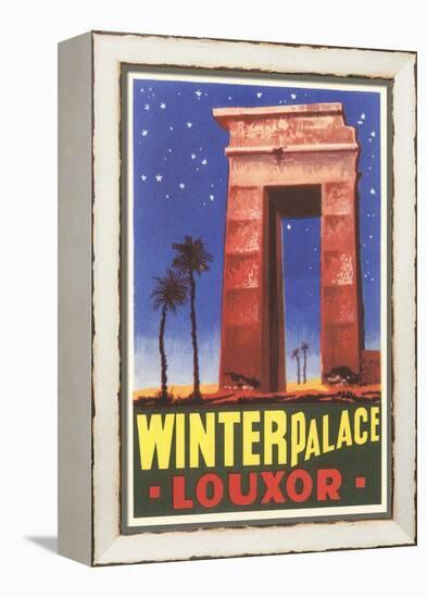 Winter Palace, Luxor, Egypt-null-Framed Stretched Canvas