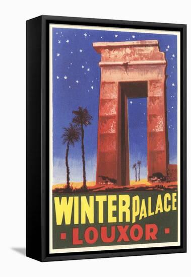 Winter Palace, Luxor, Egypt-null-Framed Stretched Canvas