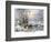 Winter Pastime, 1856-Currier & Ives-Framed Giclee Print