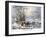 Winter Pastime, 1856-Currier & Ives-Framed Giclee Print