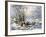 Winter Pastime, 1856-Currier & Ives-Framed Giclee Print