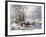 Winter Pastime, 1856-Currier & Ives-Framed Giclee Print