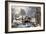 Winter Pastime, 1870-Currier & Ives-Framed Giclee Print