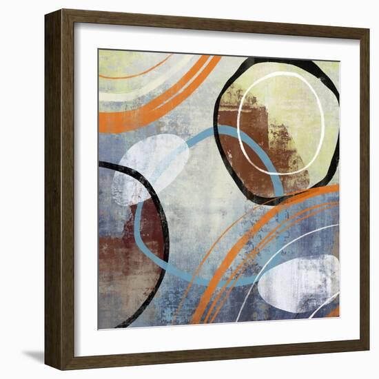 Winter Play-Sloane Addison  -Framed Art Print