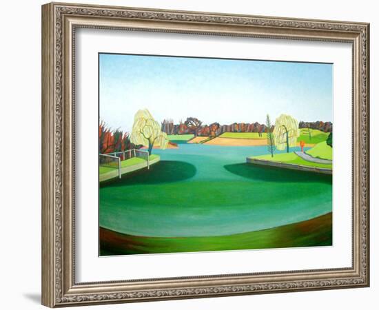 Winter Pond-Noel Paine-Framed Giclee Print