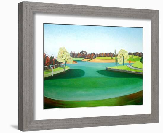 Winter Pond-Noel Paine-Framed Giclee Print