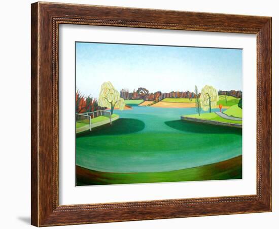 Winter Pond-Noel Paine-Framed Giclee Print