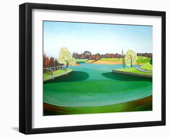 Winter Pond-Noel Paine-Framed Giclee Print