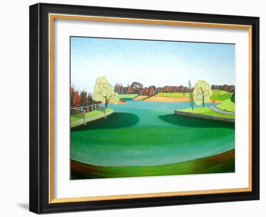 Winter Pond-Noel Paine-Framed Giclee Print