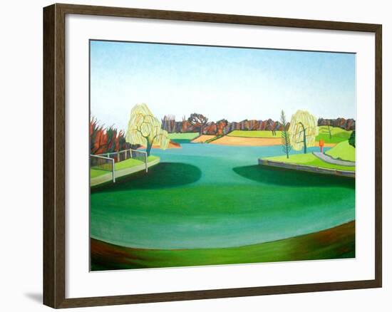 Winter Pond-Noel Paine-Framed Giclee Print