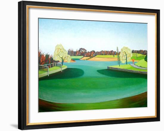 Winter Pond-Noel Paine-Framed Giclee Print